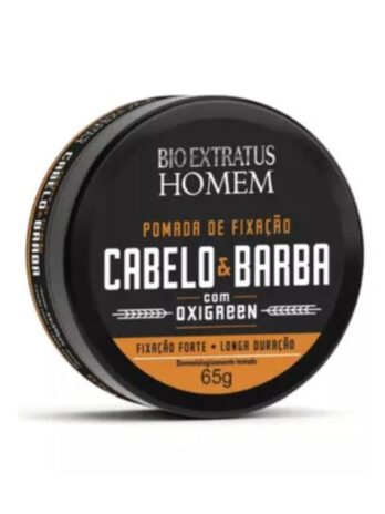 Pomada De Fixação Homem Cabelo E Barba Bio Extratus 65g