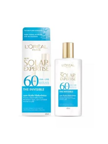 Protetor Solar Facial Expertise The Invisible Sem Cor Fps60 40g L’oreal Paris