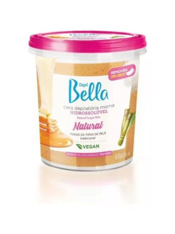 Depil Bella Cera Morna Hidrossoluvel 600 G ( Escolha ) Wxz Fragrância Natural