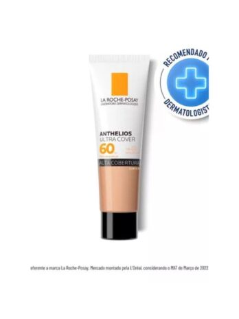 Protetor solar facial La Roche-Posay Anthelios ultra cover fps60 cor 3.0 30g